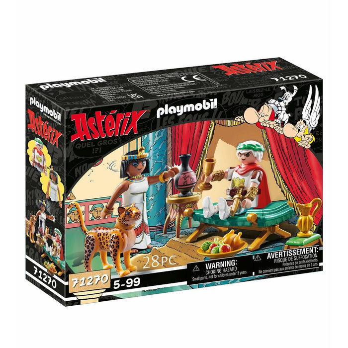 Playset Playmobil 71270 - Asterix: César and Cleopatra 28 Piese - WALTI WALTI