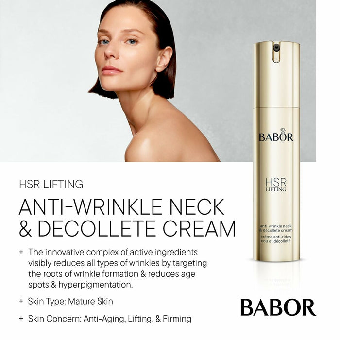 Cremă Fermitate pentru Gât și Decolteu Babor 50 ml - WALTI WALTI