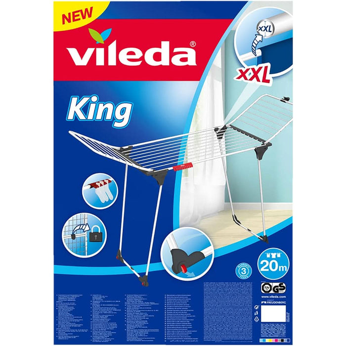 Uscator rufe VILEDA King 200, alb-negru WALTI