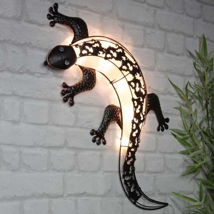 HI Lampă solară de perete pentru grădină cu LED Gecko - WALTI WALTI