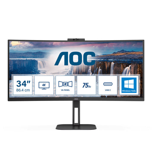 Monitor AOC CU34V5CW/BK 34" 100 Hz 60 Hz - WALTI WALTI