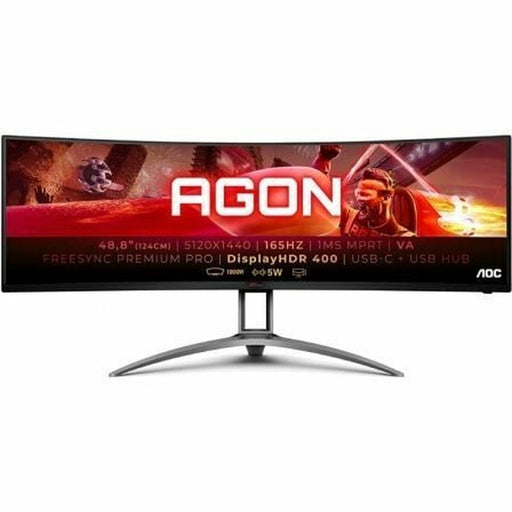 Monitor AOC AOC AGON AG493UCX2 DQHD 165 Hz Quad HD 165 Hz 49" - WALTI WALTI