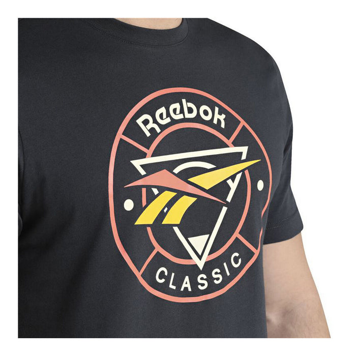 Tricou cu Mânecă Scurtă Bărbați Reebok  Classic Trail Negru - WALTI WALTI