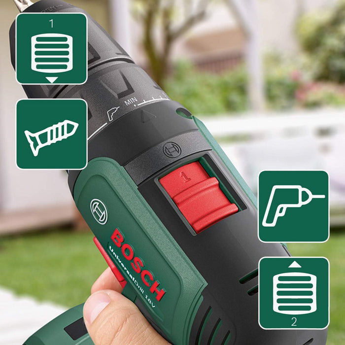 Burghiu percutor BOSCH UniversalDrill Fără Fir 18 V - WALTI