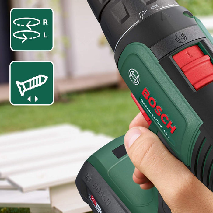 Burghiu percutor BOSCH UniversalDrill Fără Fir 18 V - WALTI