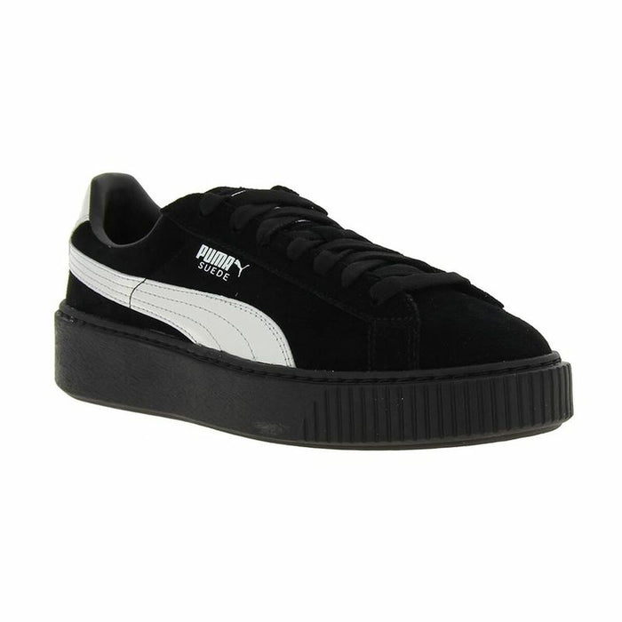 Pantofi sport pentru femei Puma Suede Platform Explos  Negru - WALTI