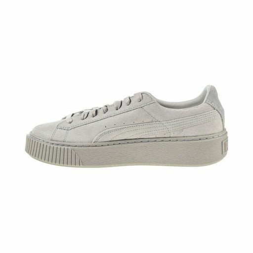 Pantofi sport pentru femei Puma Basket Platform Reset Alb - WALTI