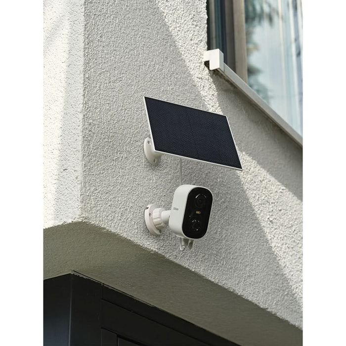 Camera IP Wireless OSRAM Smart+, 2K QHD, 4MP, panou solar, IR, Night Vision, alb WALTI