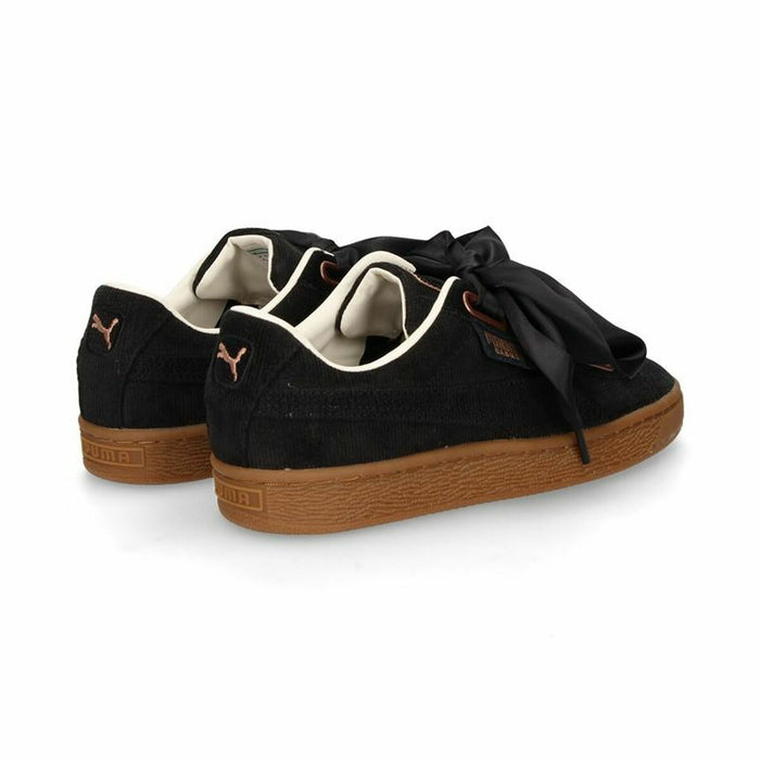 Pantofi sport pentru femei Puma  Basket Heart Corduroy Negru - WALTI WALTI