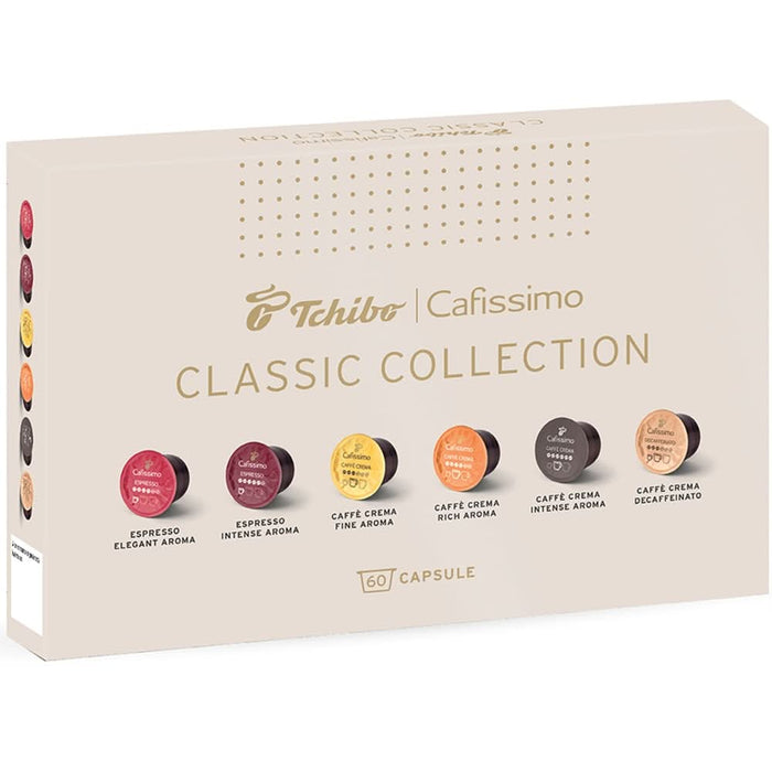 Pachet espressor capsule TCHIBO Cafissimo Pure+ 534453 + 60 capsule, 0.8l, 1250W, 15 bar, gri WALTI