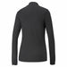 Tricou cu Mânecă Lungă Femei Puma Strong 1/4 Zip Negru - WALTI