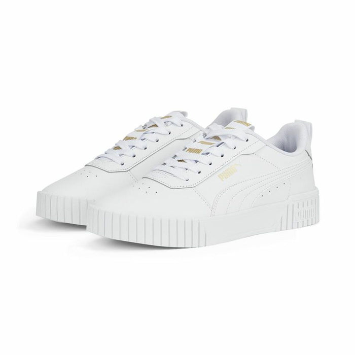 Adidași Casual de Damă Puma Carina 2.0 Tape Alb - WALTI