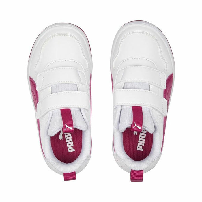 Adidași pentru Copii Puma Multiflex Sl V Alb Roz - WALTI