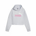 Hanorac cu glugă pentru fete Puma Ess Logo Cropped Hoodie G - WALTI WALTI