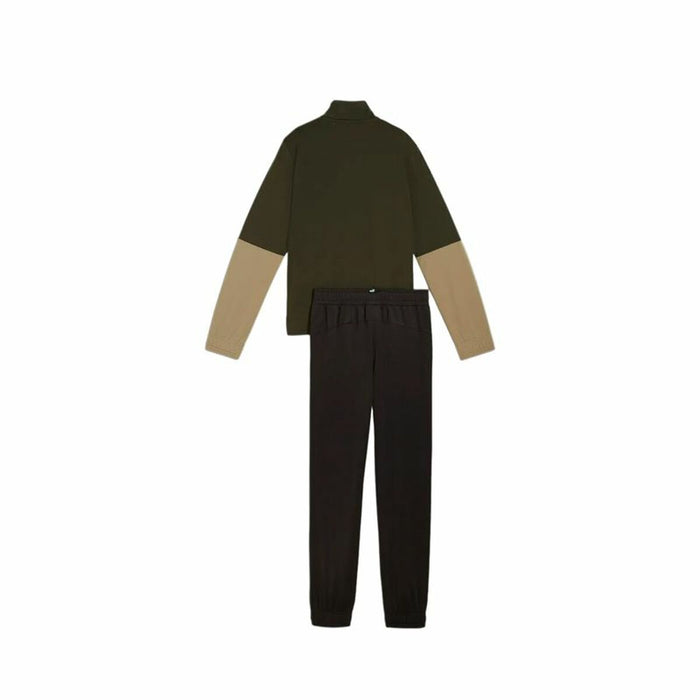 Trening Copii Puma Colorblock Poly Suit Kaki Măslină - WALTI WALTI