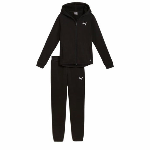 Trening Copii Puma Hooded Sweat Suit Flecce Cl Negru - WALTI WALTI