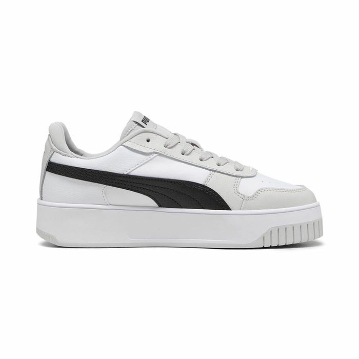 Pantofi sport pentru femei Puma Carina Street Alb Gri - WALTI WALTI