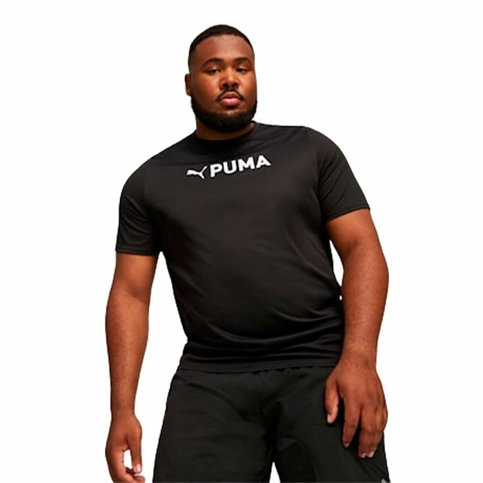Tricou cu Mânecă Scurtă Bărbați Puma Fit Ultrabreath Negru - WALTI WALTI