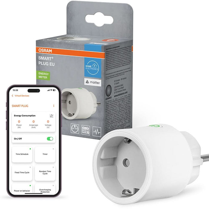 Priza smart OSRAM Smart Plus, 2300W, 16A, WiFi, alb WALTI