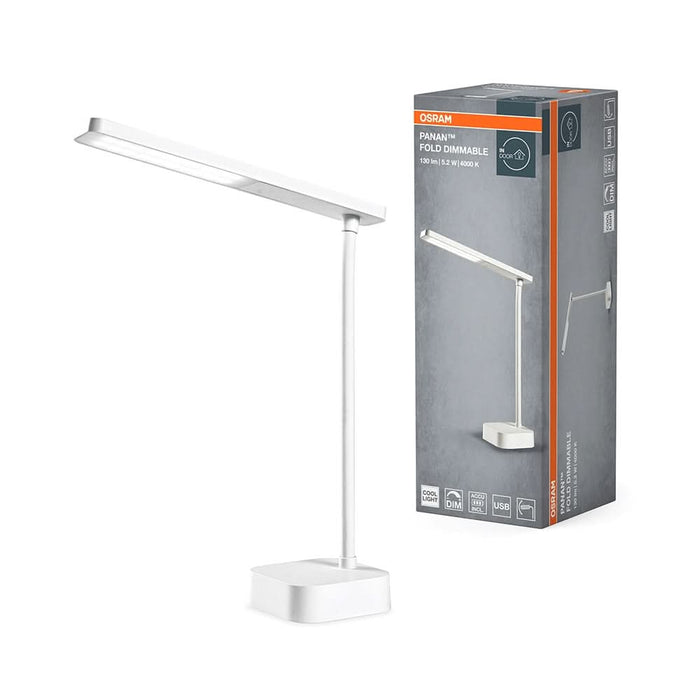 Lampa de birou LED OSRAM 4099854507472, 5.2W, 130lm, alb WALTI