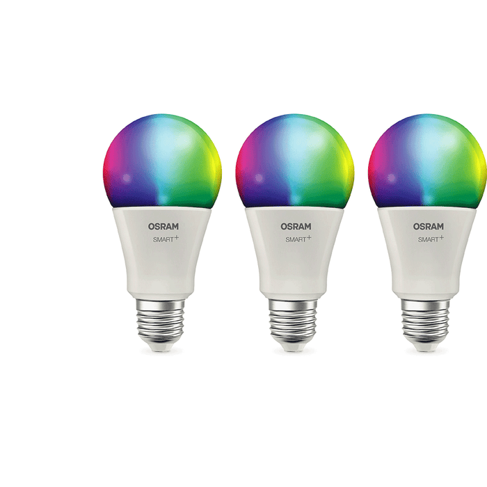 Set 3 becuri LED Wi-Fi OSRAM, E27, 14W, 1521lm, lumina variabila WALTI