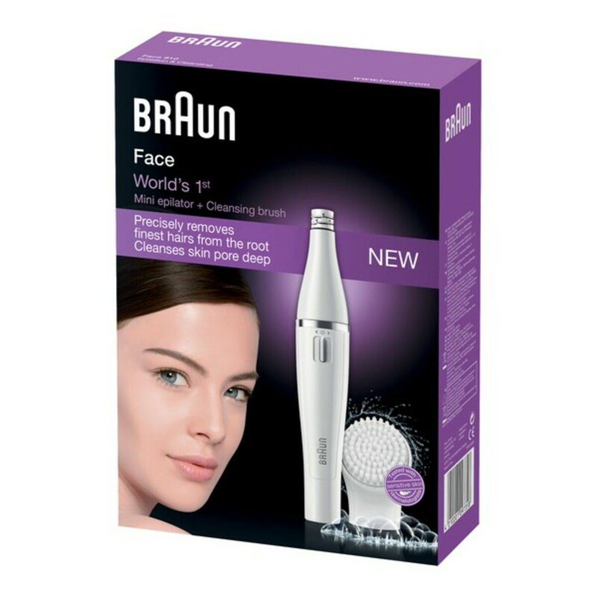 Curățitor-Epilator Facial Electric Braun 810 - WALTI
