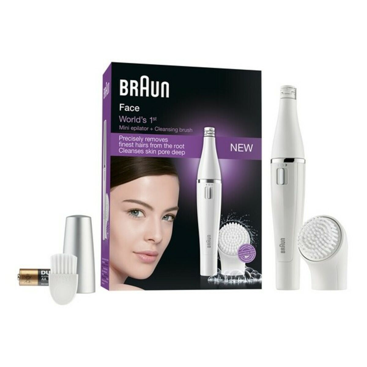 Curățitor-Epilator Facial Electric Braun 810 - WALTI