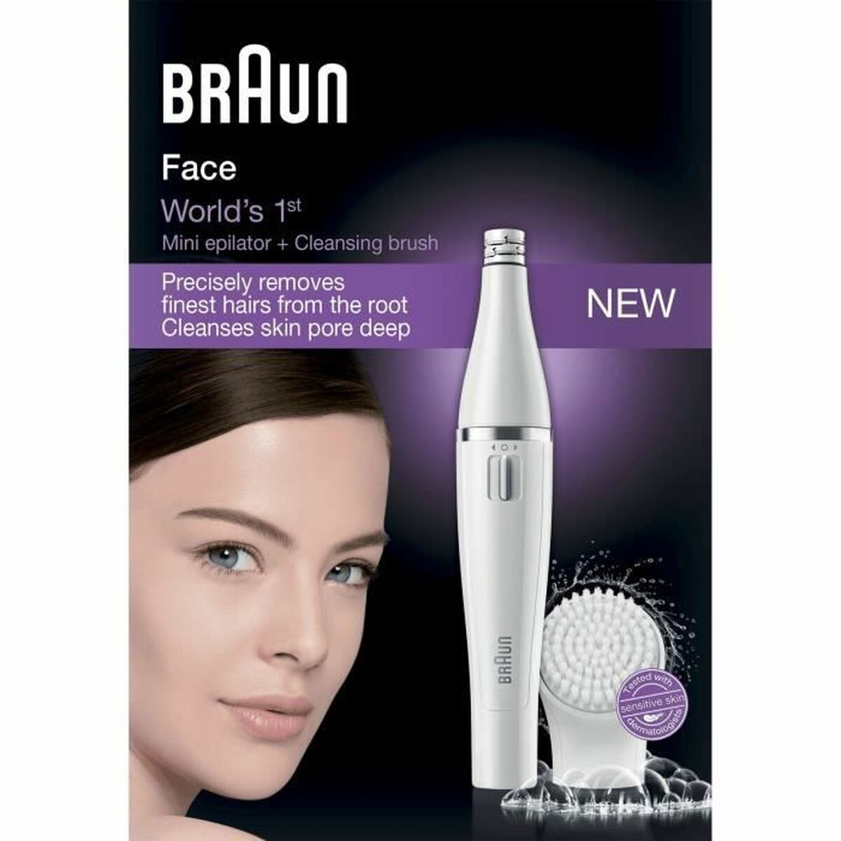 Curățitor-Epilator Facial Electric Braun 810 - WALTI