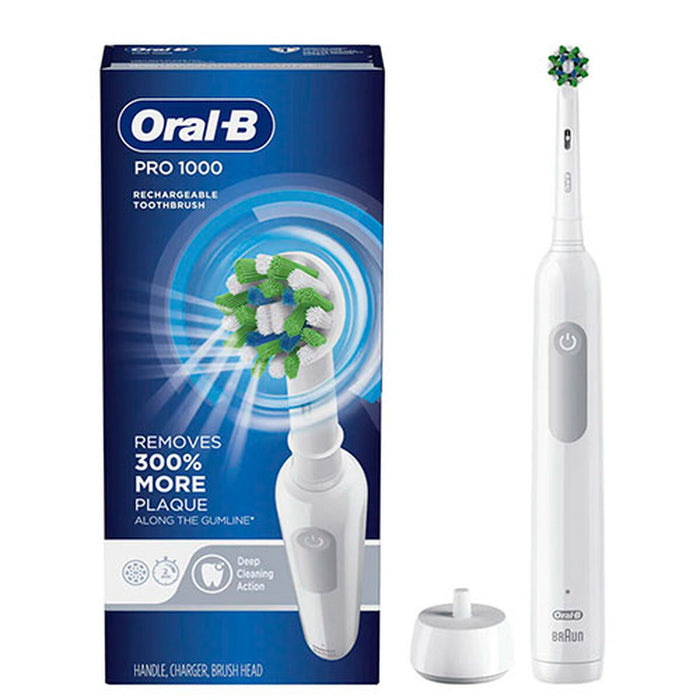 Perie de Dinți Electrică Oral-B PRO 1 Alb - WALTI WALTI
