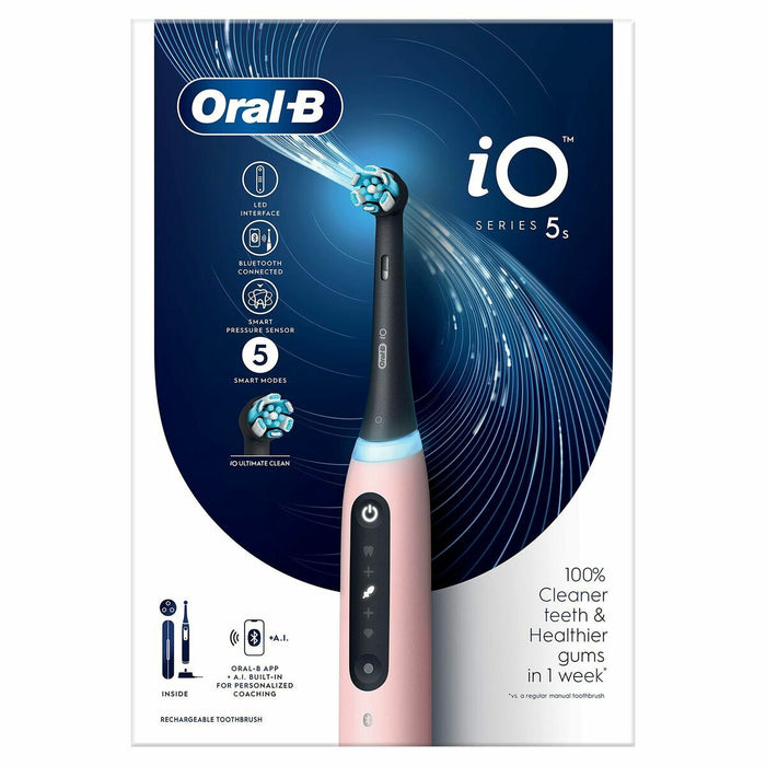 Perie de Dinți Electrică Oral-B IO 5S Roz - WALTI WALTI