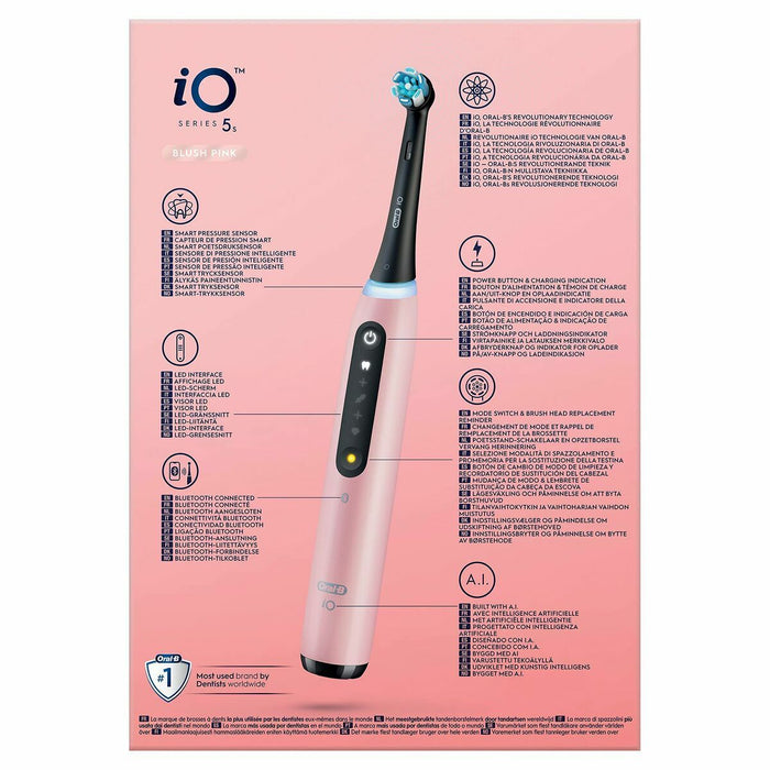 Perie de Dinți Electrică Oral-B IO 5S Roz - WALTI WALTI