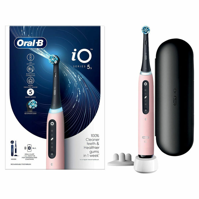 Perie de Dinți Electrică Oral-B IO 5S Roz - WALTI WALTI