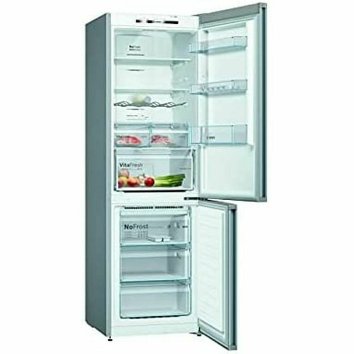 Frigider combinat BOSCH KGN36VIDA   186 Oțel 357 L - WALTI WALTI