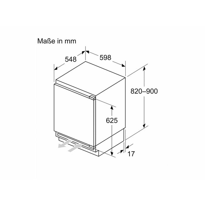Frigider BOSCH KUL22VFD0 Alb - WALTI WALTI