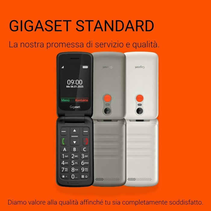 Telefon Mobil Gigaset S30853-H1231-R101 2,8" 32 MB RAM Negru - WALTI WALTI