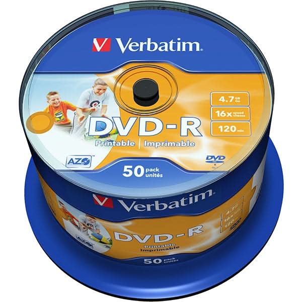 DVD-R VERBATIM 43533, 16x, 4.7GB, 50buc WALTI