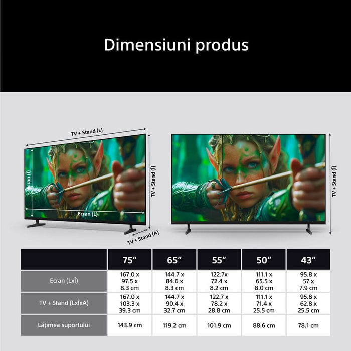 Televizor LED Smart SONY BRAVIA 2 II 50S20M2, Ultra HD 4K, 126cm - WALTI WALTI