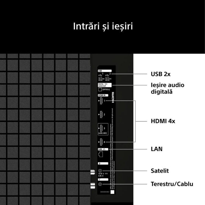 Televizor LED Smart SONY BRAVIA 2 II 43S25VM2, Ultra HD 4K, 108cm - WALTI WALTI