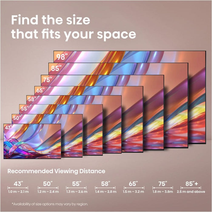 Televizor HI-QLED Smart HISENSE 43E7S, Ultra HD 4K, HDR, 108cm - WALTI WALTI