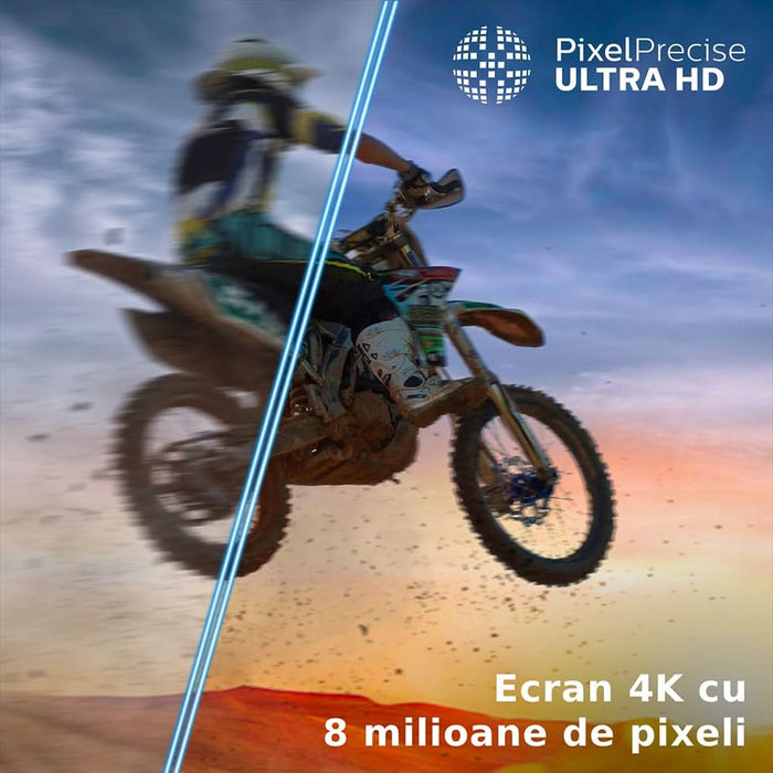 Televizor QLED Smart PHILIPS 55PQS7801, Ultra HD 4K, HDR10+, 139cm - WALTI WALTI