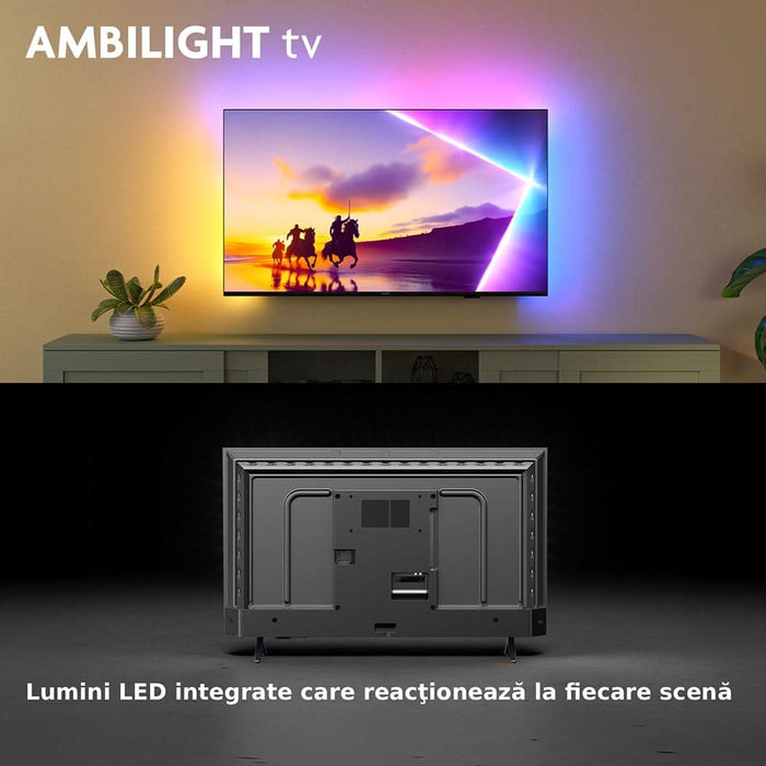 Televizor QLED Smart PHILIPS 43PUS8400, Ultra HD 4K, HDR10+, 108cm - WALTI WALTI