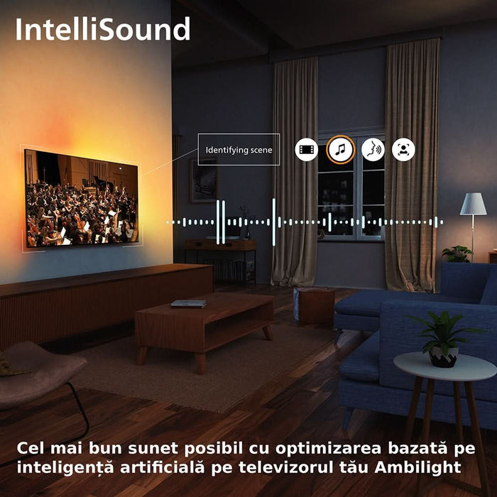 Televizor QLED Smart PHILIPS 43PUS8400, Ultra HD 4K, HDR10+, 108cm - WALTI WALTI