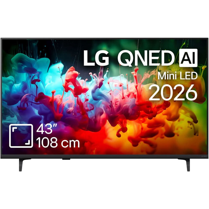 Televizor QNED Mini LED Smart LG 43QNED72B3B, Ultra HD 4K, 108cm - WALTI WALTI