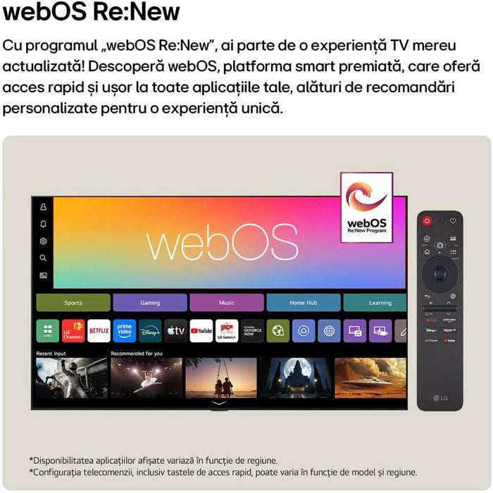 Televizor QNED Mini LED Smart LG 43QNED72B3B, Ultra HD 4K, 108cm - WALTI WALTI