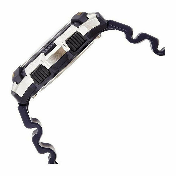 Ceas Bărbați Casio WORLD TIME ILLUMINATOR - 5 ALARMS, 10 YEAR BATTERY Negru Gri (Ø 40 mm) (Ø 43 mm) - WALTI WALTI