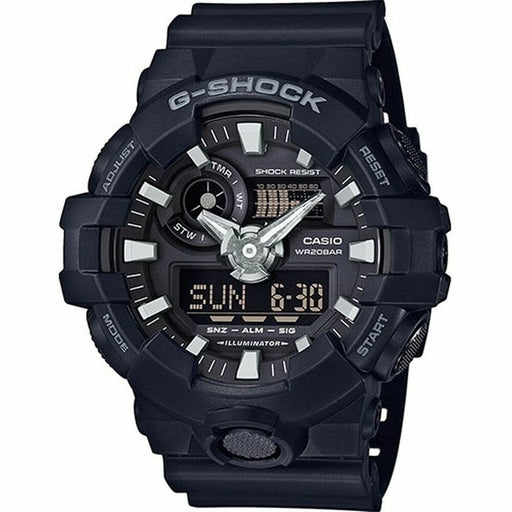 Ceas Bărbați Casio G-Shock GA-700-1BER Negru (Ø 49 mm) (Ø 53 mm) - WALTI WALTI