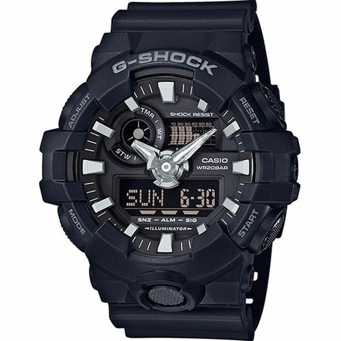 Ceas Bărbați Casio G-Shock GA-700-1BER Negru (Ø 49 mm) (Ø 53 mm) - WALTI WALTI