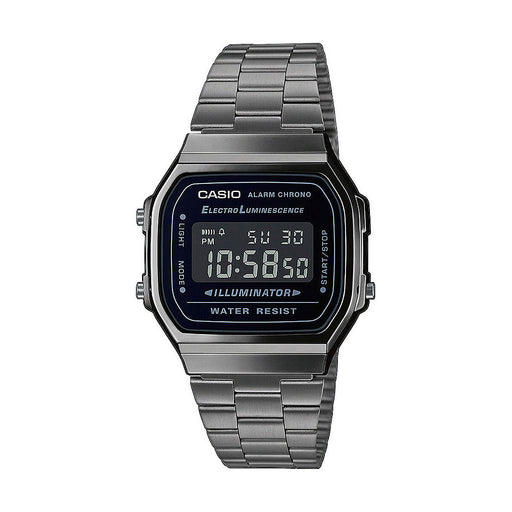 Ceas Bărbați Casio A168WEGG-1BEF Negru Argintiu (Ø 36 mm) (Ø 38 mm) - WALTI WALTI