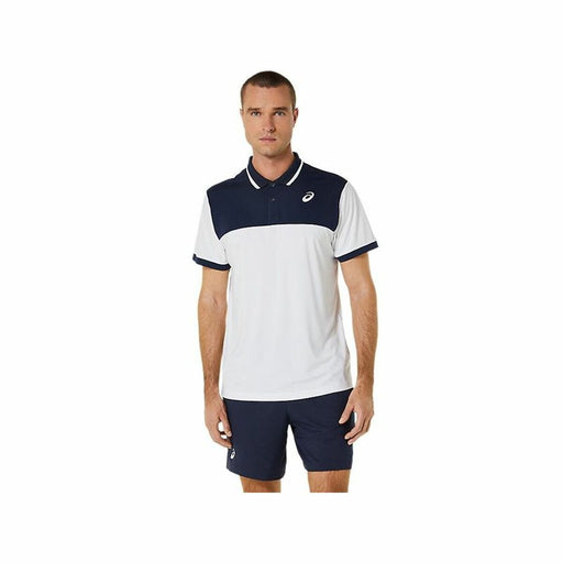 Tricou Polo cu Mânecă Scurtă Bărbați Asics Court Alb - WALTI WALTI