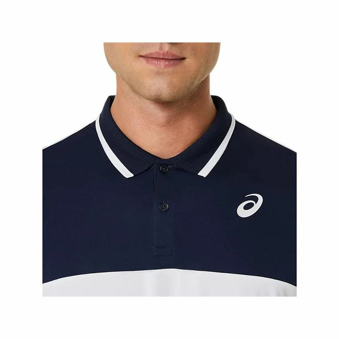 Tricou Polo cu Mânecă Scurtă Bărbați Asics Court Alb - WALTI WALTI